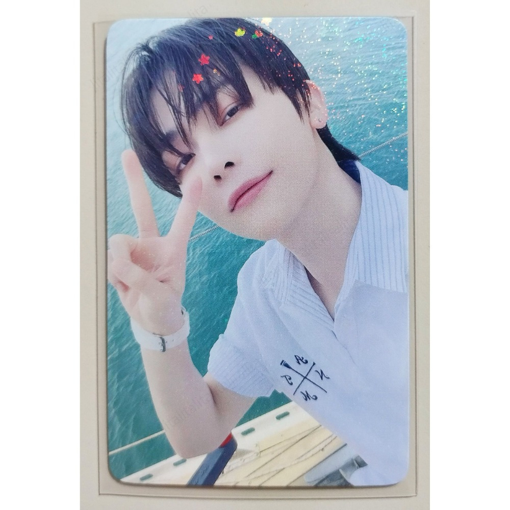 理塔。&TEAM 青嵐 Aoarashi 官方WEVERSE日本特典 andTEAM 恩聽 小卡 閃卡-細節圖3