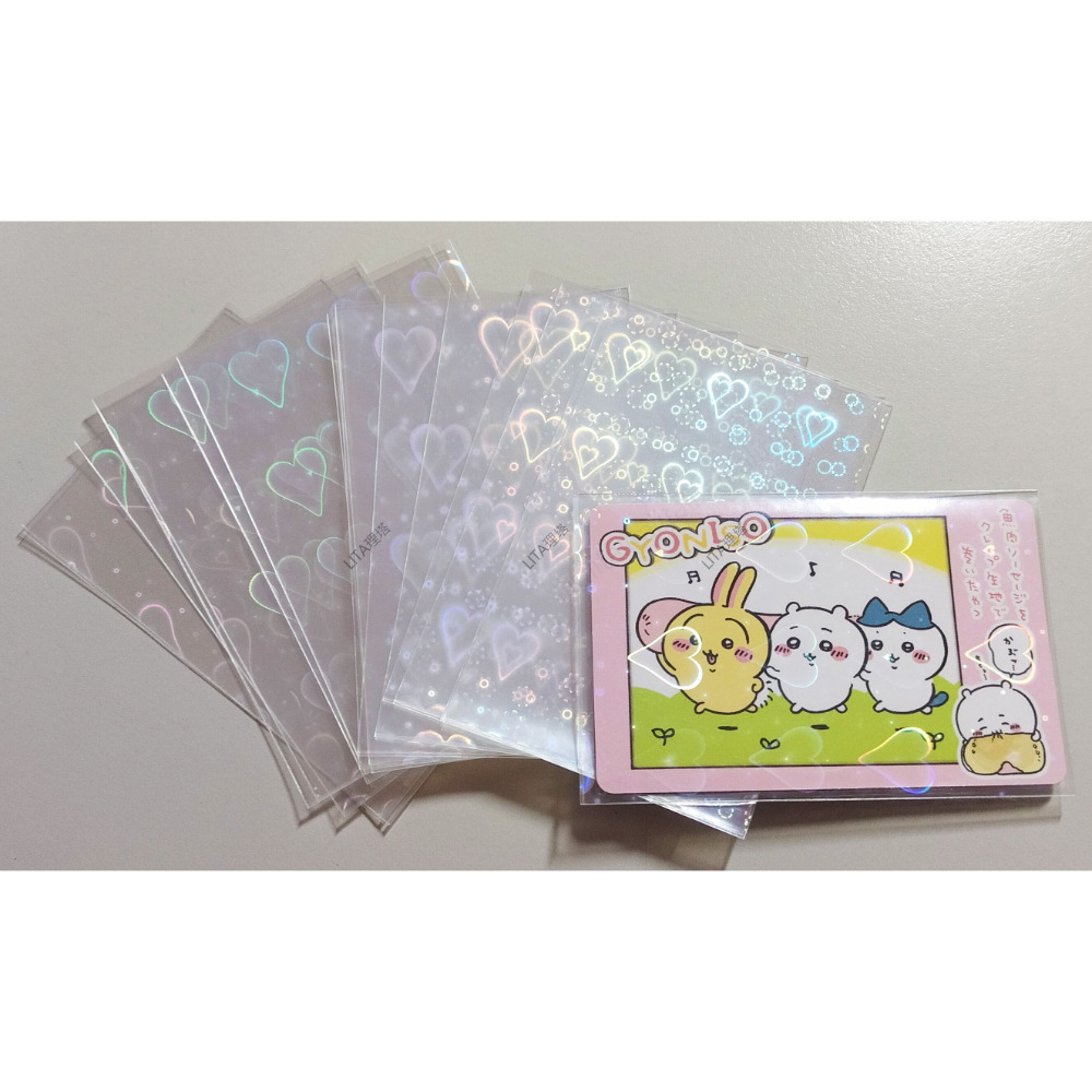 理塔。20絲卡套 CPP平口塑膠套 透明卡套 小卡保護套 明星偶像 卡膜 塑膠袋 軟卡套-細節圖5