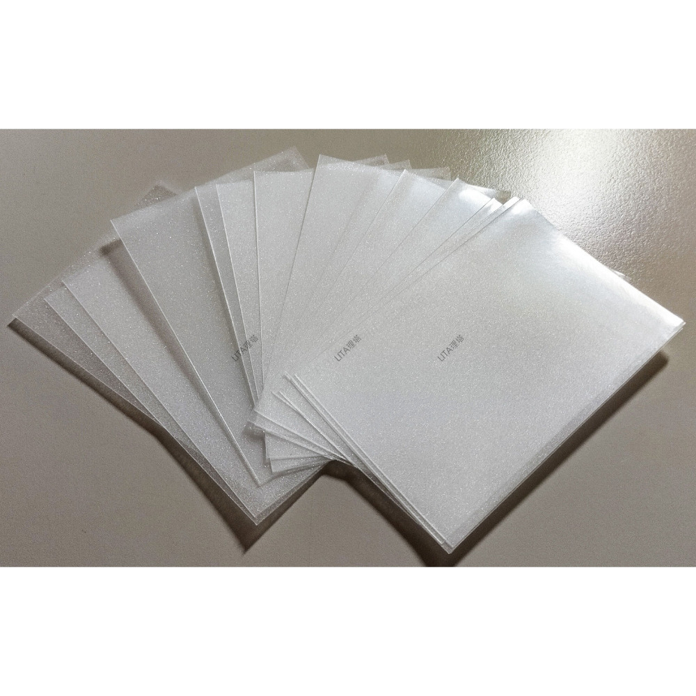 理塔。磨砂霧面卡套 CPP平口塑膠套 小卡保護套 卡膜 軟卡套 塑膠袋 明星偶像 黑色 銀色 白色 啞光-細節圖4