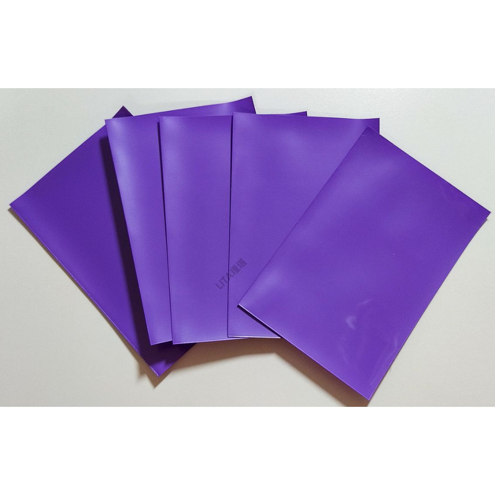 磨砂紫色 61*91mm 10入