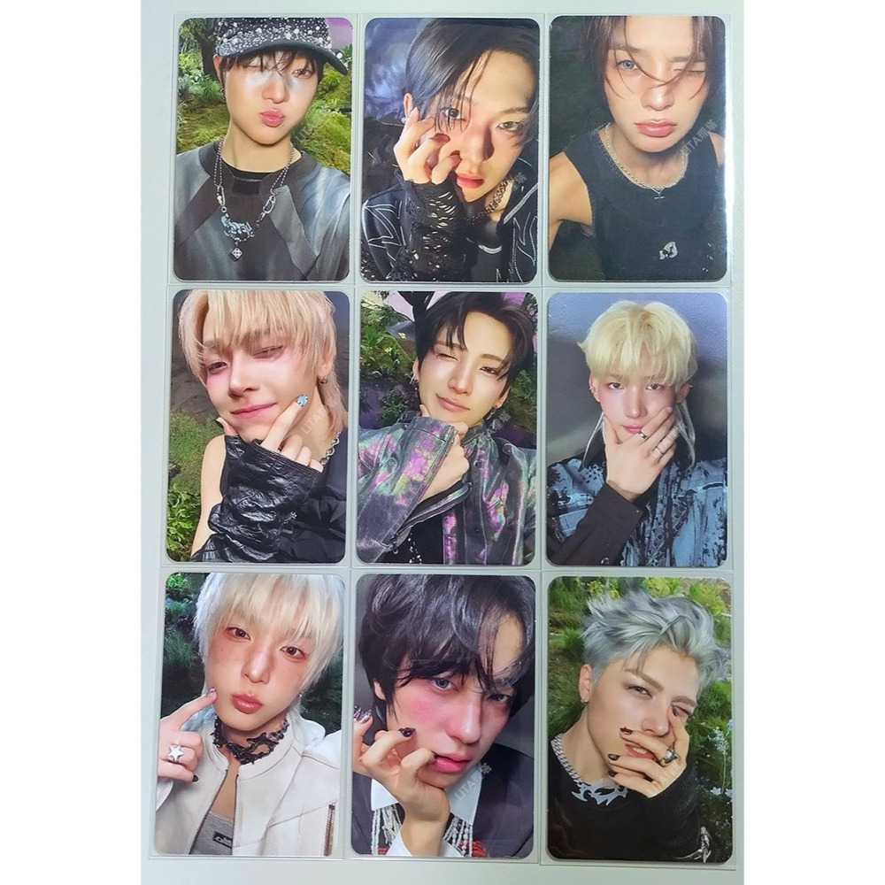 理塔。&TEAM Back to Life 官方個人封面版專輯小卡A andTEAM 恩聽 專卡 花卡 下巴卡 臉頰卡-細節圖2