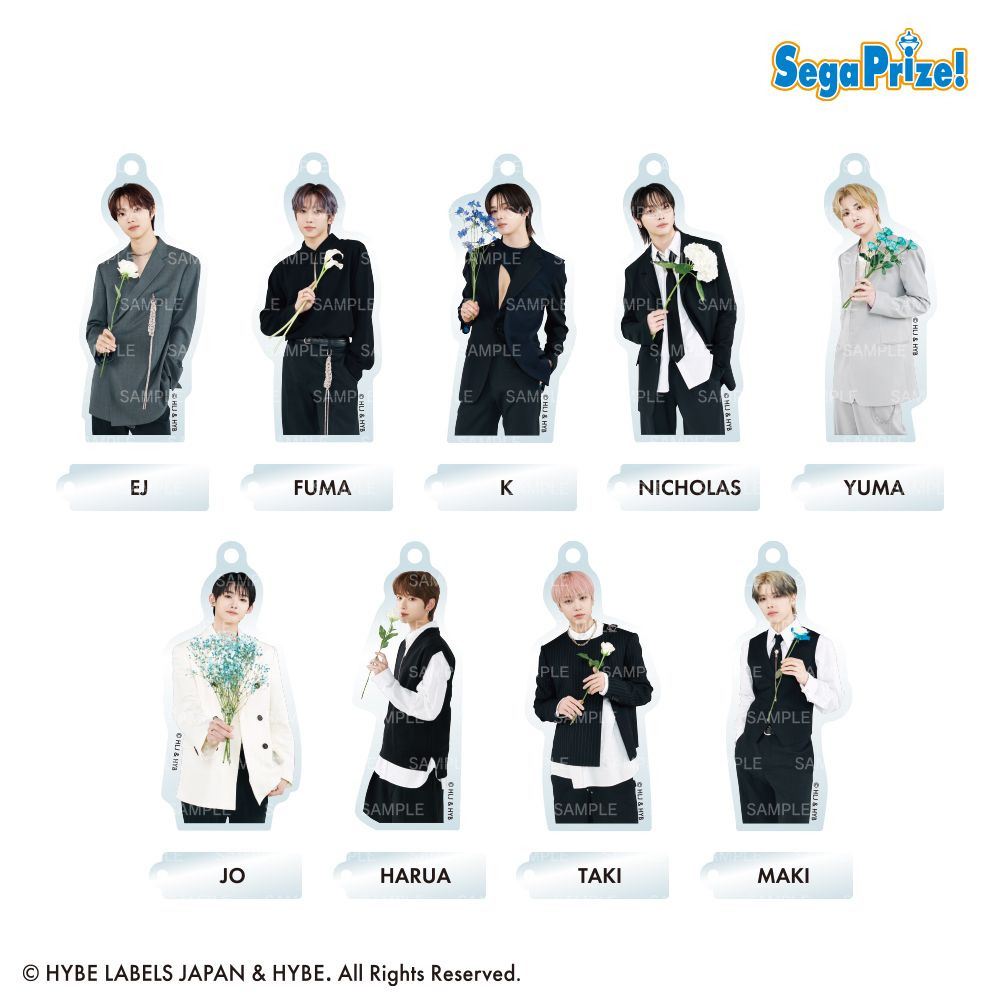 理塔。&TEAM SEGA壓克力吊飾花束版 andTEAM 恩聽-細節圖2