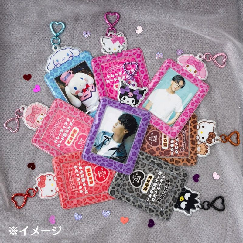 理塔。三麗鷗豹紋PVC卡套 凱蒂貓 酷洛米 卡片保護套 證件套 偶像明星-細節圖3