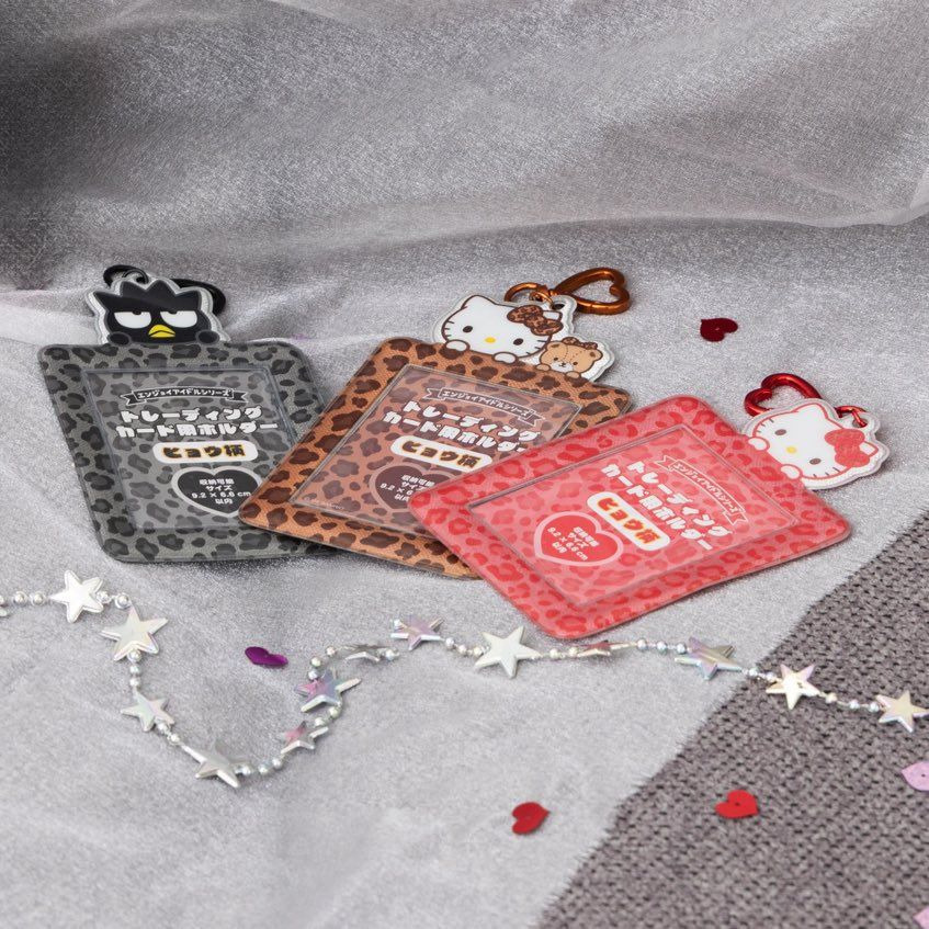 理塔。三麗鷗豹紋PVC卡套 凱蒂貓 酷洛米 卡片保護套 證件套 偶像明星-細節圖5