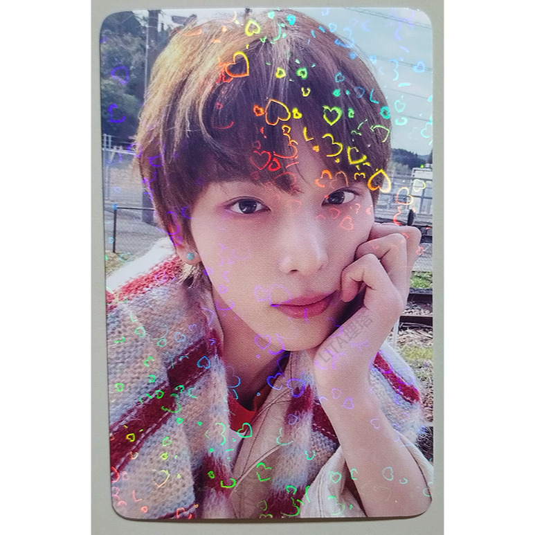 理塔。&TEAM 五月雨 Samidare 官方WEVERSE日本特典 andTEAM &team 恩聽 小卡 閃卡-規格圖1