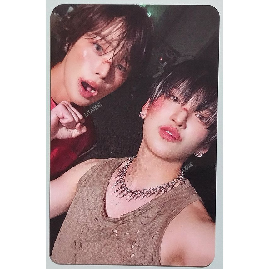 理塔。&TEAM Back to Life 官方WEVERSE特典 andTEAM 恩聽 小卡 拳擊卡 雙人卡-規格圖1