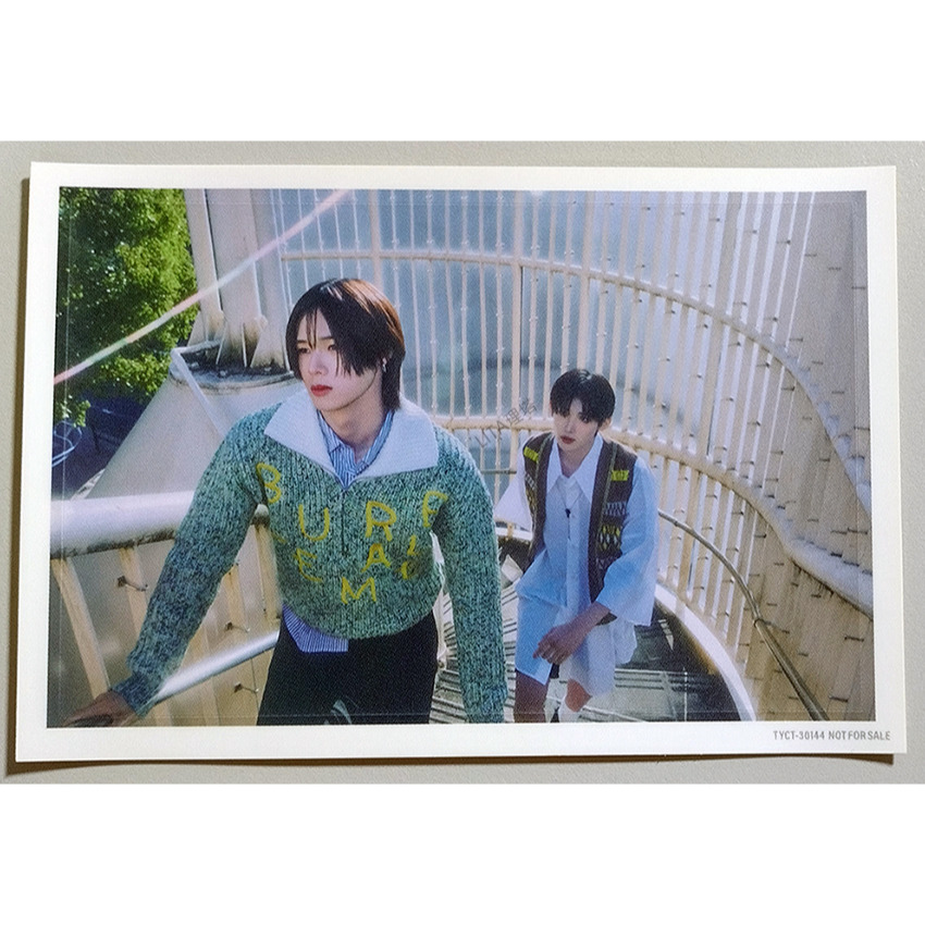 理塔。&TEAM 五月雨 Samidare 官方通常版專輯貼紙 andTEAM &team 恩聽-規格圖2