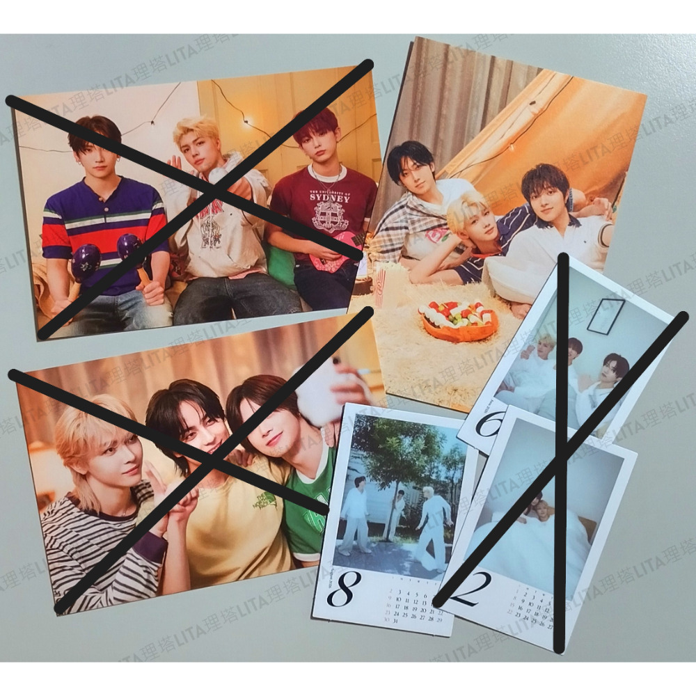 理塔。&TEAM 官方2026年曆 Season＇s Greeting 桌曆日記本小卡拍立得 andTEAM 恩聽-規格圖4