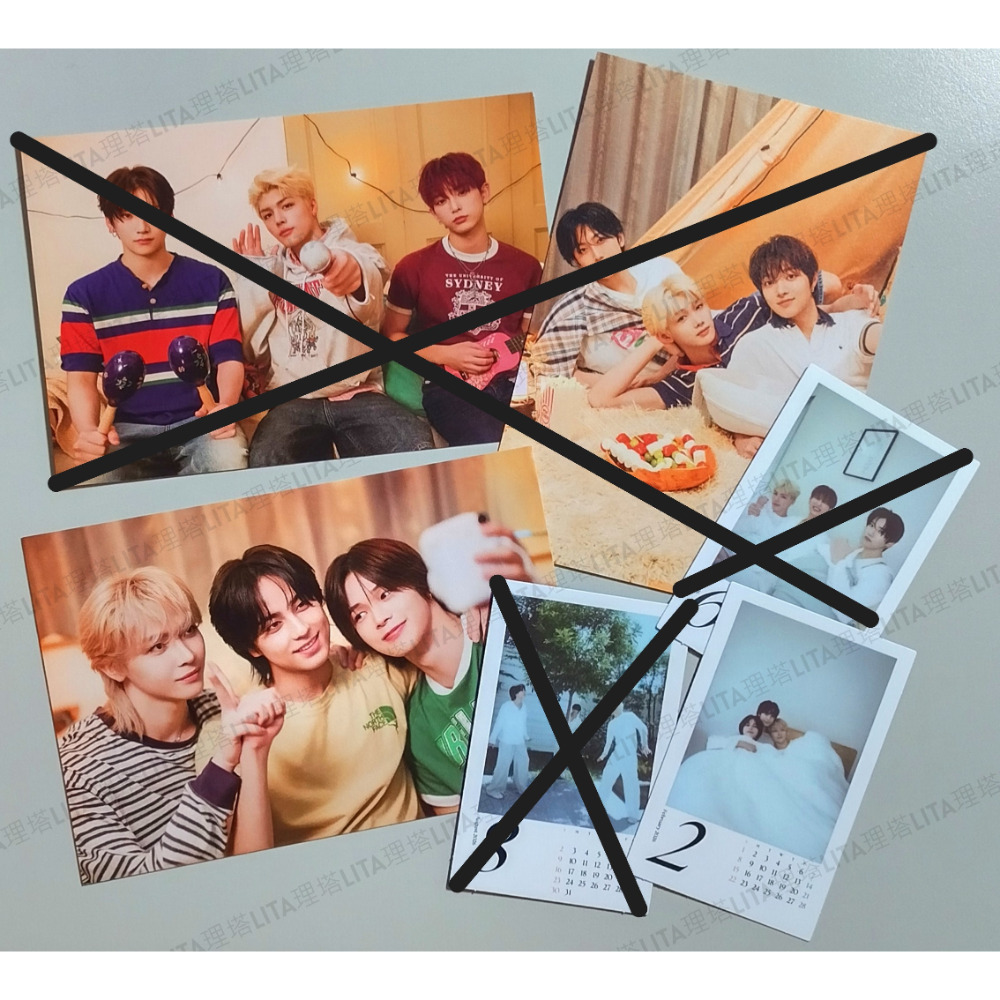 理塔。&TEAM 官方2026年曆 Season＇s Greeting 桌曆日記本小卡拍立得 andTEAM 恩聽-規格圖4