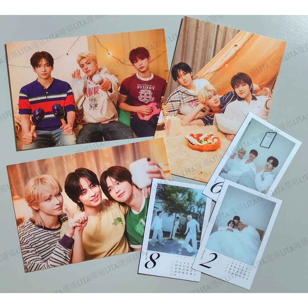 理塔。&TEAM 官方2026年曆 Season＇s Greeting 桌曆日記本小卡拍立得 andTEAM 恩聽-規格圖4