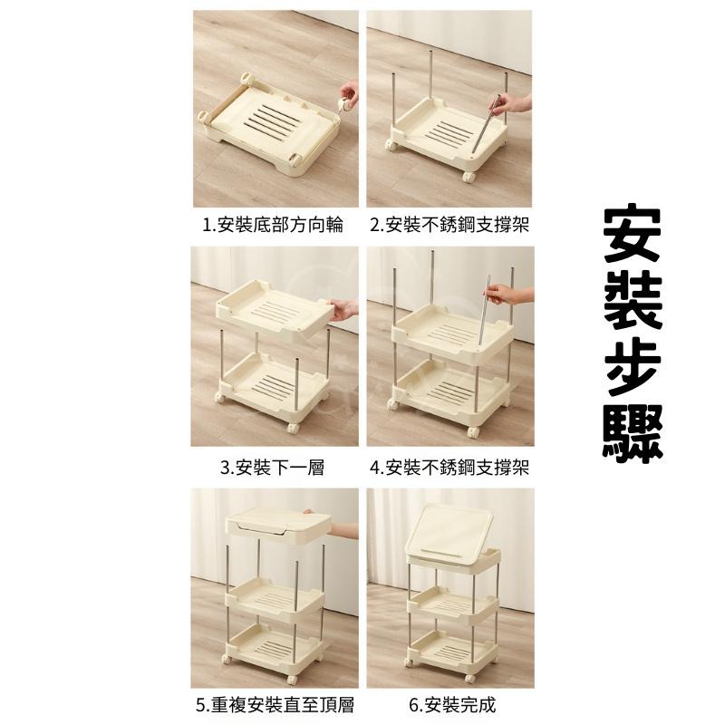 閱讀書架 書車推車 書車 推車收納 閱讀架 平板架 置物推車 收納推車 推車 讀書架 繪畫板 茶几-細節圖8