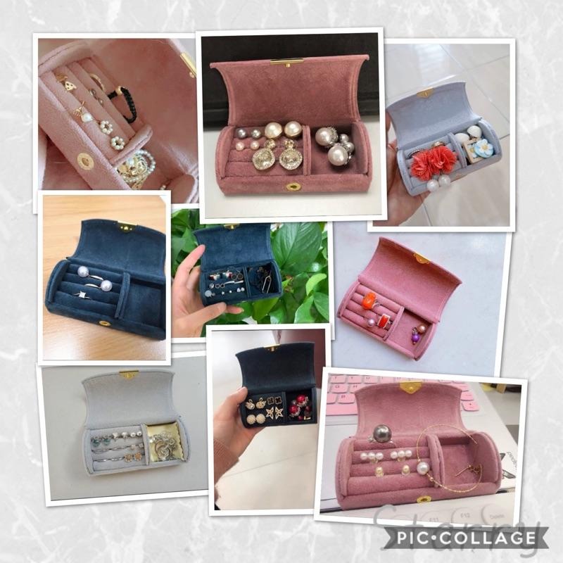 珠寶收納盒 飾品盒 飾品收納盒 首飾盒 珠寶盒 戒指收納盒 項鍊收納盒 耳環收納盒 飾品收納-細節圖3