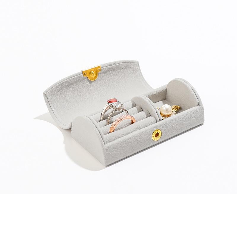 珠寶收納盒 飾品盒 飾品收納盒 首飾盒 珠寶盒 戒指收納盒 項鍊收納盒 耳環收納盒 飾品收納-細節圖7