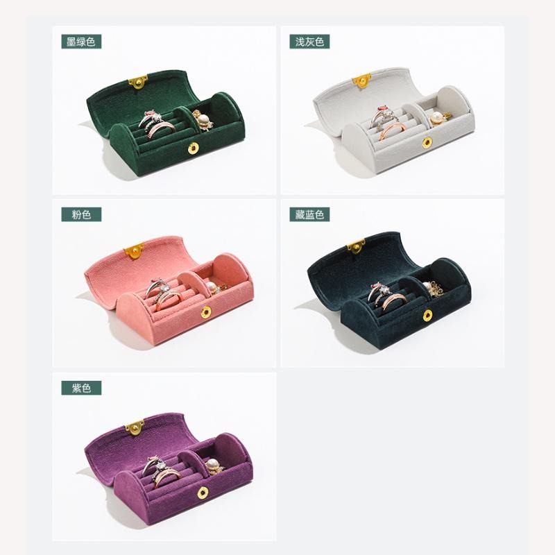 珠寶收納盒 飾品盒 飾品收納盒 首飾盒 珠寶盒 戒指收納盒 項鍊收納盒 耳環收納盒 飾品收納-細節圖9