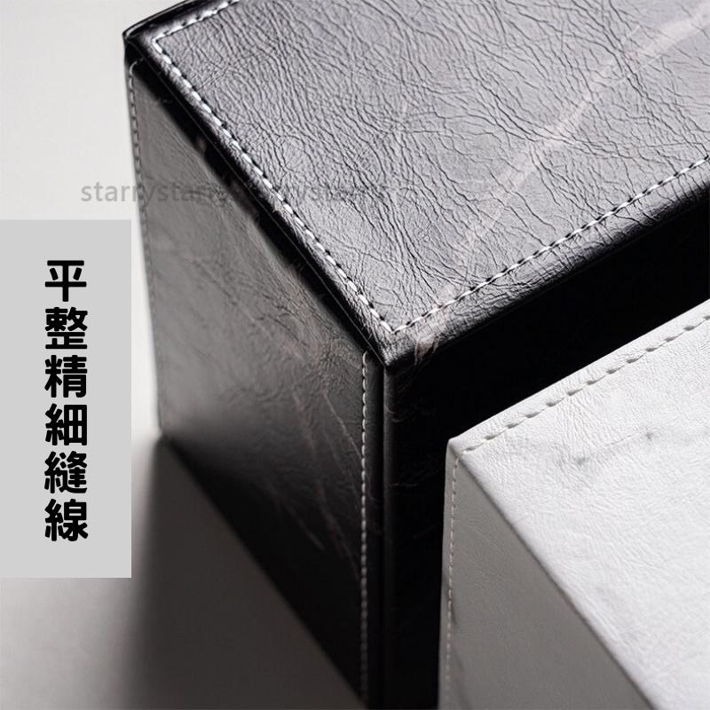 面紙盒 衛生紙盒 皮革面紙盒 皮革衛生紙盒 衛生紙收納盒  面紙收納盒 紙巾盒 大理石面紙盒-細節圖4