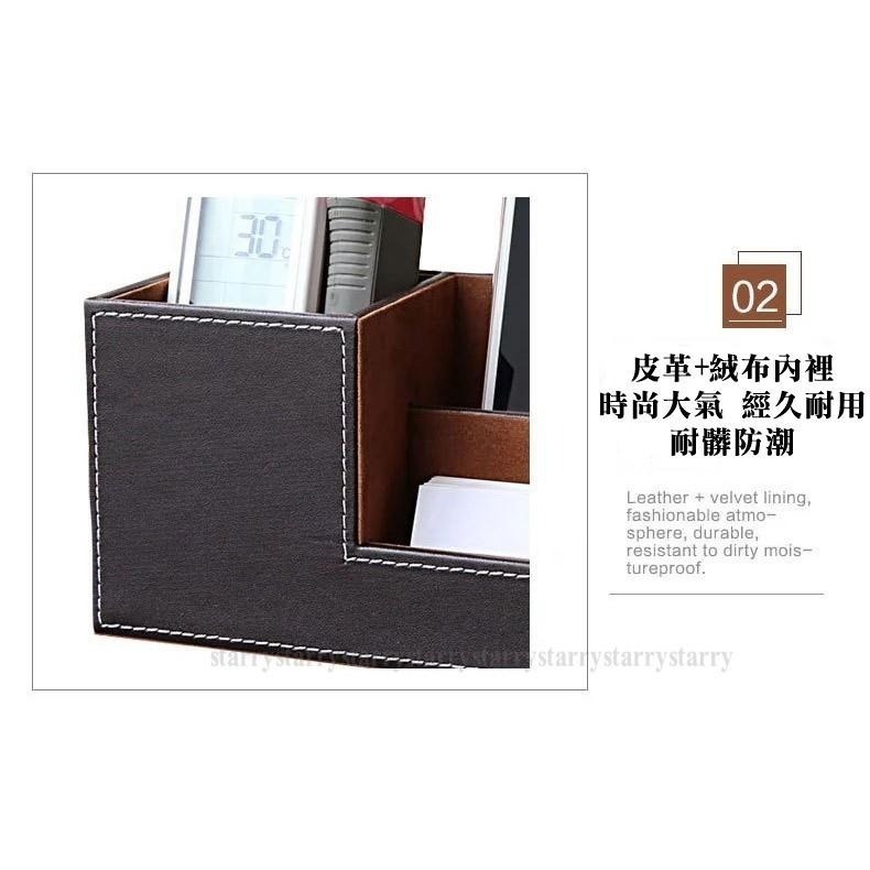桌上收納盒 桌面收納盒 置物盒 筆桶 皮革筆筒 筆筒 文具收納盒 大理石收納盒 遙控器收納盒 文具收納 桌面收納-細節圖6