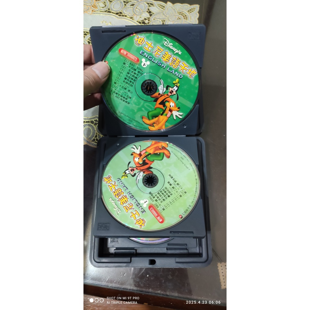 迪士尼美語天地 CD10片 二手-細節圖3