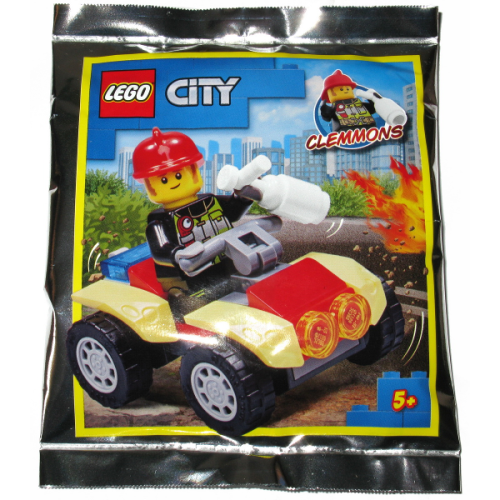 《Brick Factory》 樂高 LEGO 952009 消防員 消防車 Fireman 城市系列 Polybag