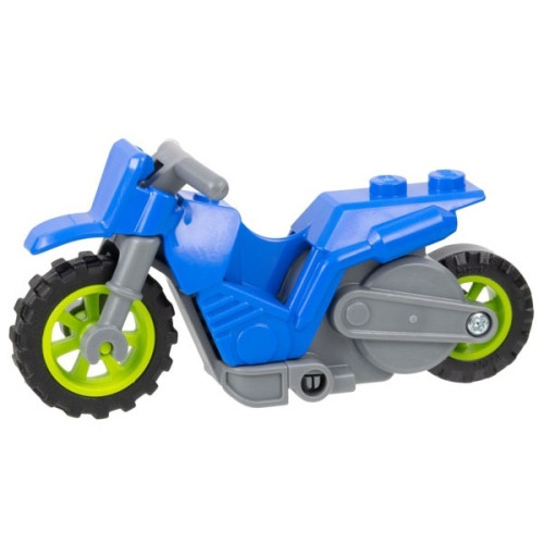 《Brick Factory》 全新 樂高 LEGO 60360 特技摩托車 特技機車 藍色 Blue 75522c03