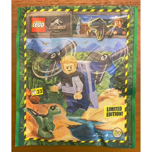 《Brick Factory》樂高 LEGO 122328 76945 侏羅紀世界 歐文 迅猛龍 Owen Grady