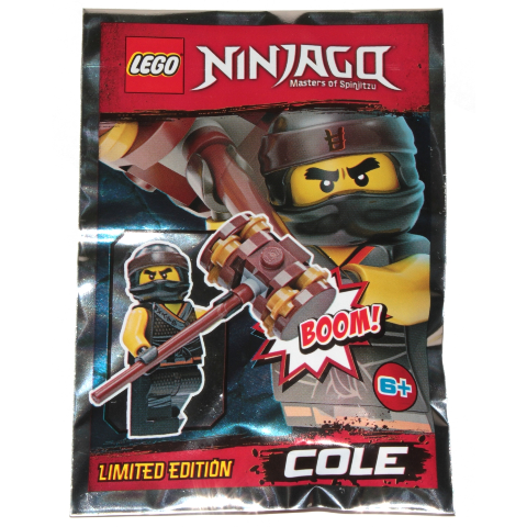 《Brick Factory》全新 樂高 LEGO 891839 Cole 阿剛 Ninjago 忍者旋風 黑忍者