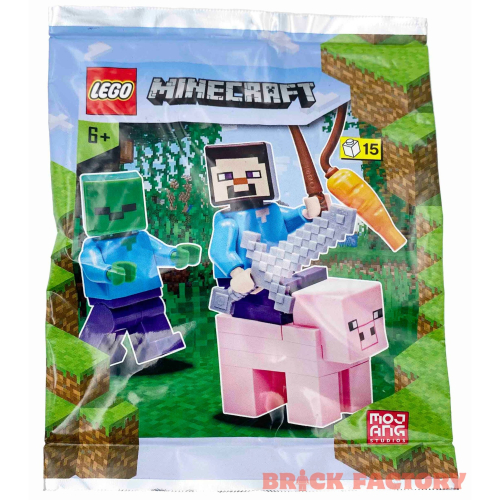 《Brick Factory》全新 樂高 LEGO 662101 21244 21161 麥塊 殭屍 豬 當個創世神