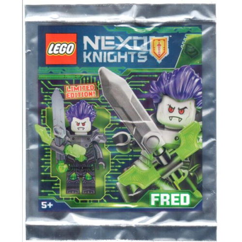 《Brick Factory》全新 樂高 LEGO 271826 Fred Nexo Knights 未來騎士