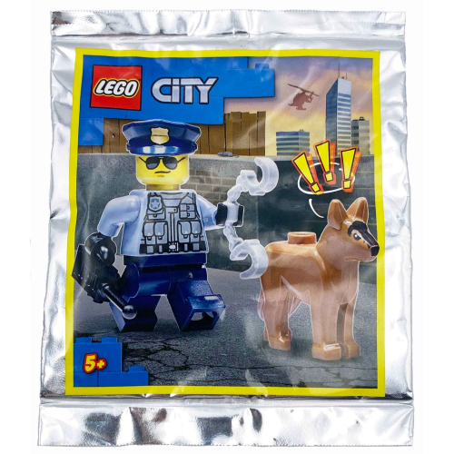 《Brick Factory》全新 樂高 LEGO 952109 警察和警犬 德國 狼犬 牧羊犬 城市系列