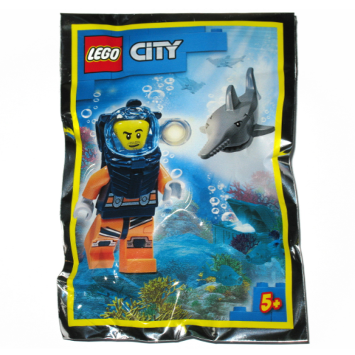 《Brick Factory》全新 樂高 LEGO 862011 60095 60221 潛水員與鋸鰩 海底世界