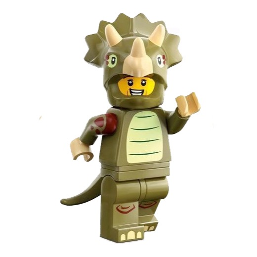 《Brick Factory》樂高 LEGO 71045 71048 三角龍裝 翼手龍裝 翼龍人 恐龍 人偶包-規格圖1