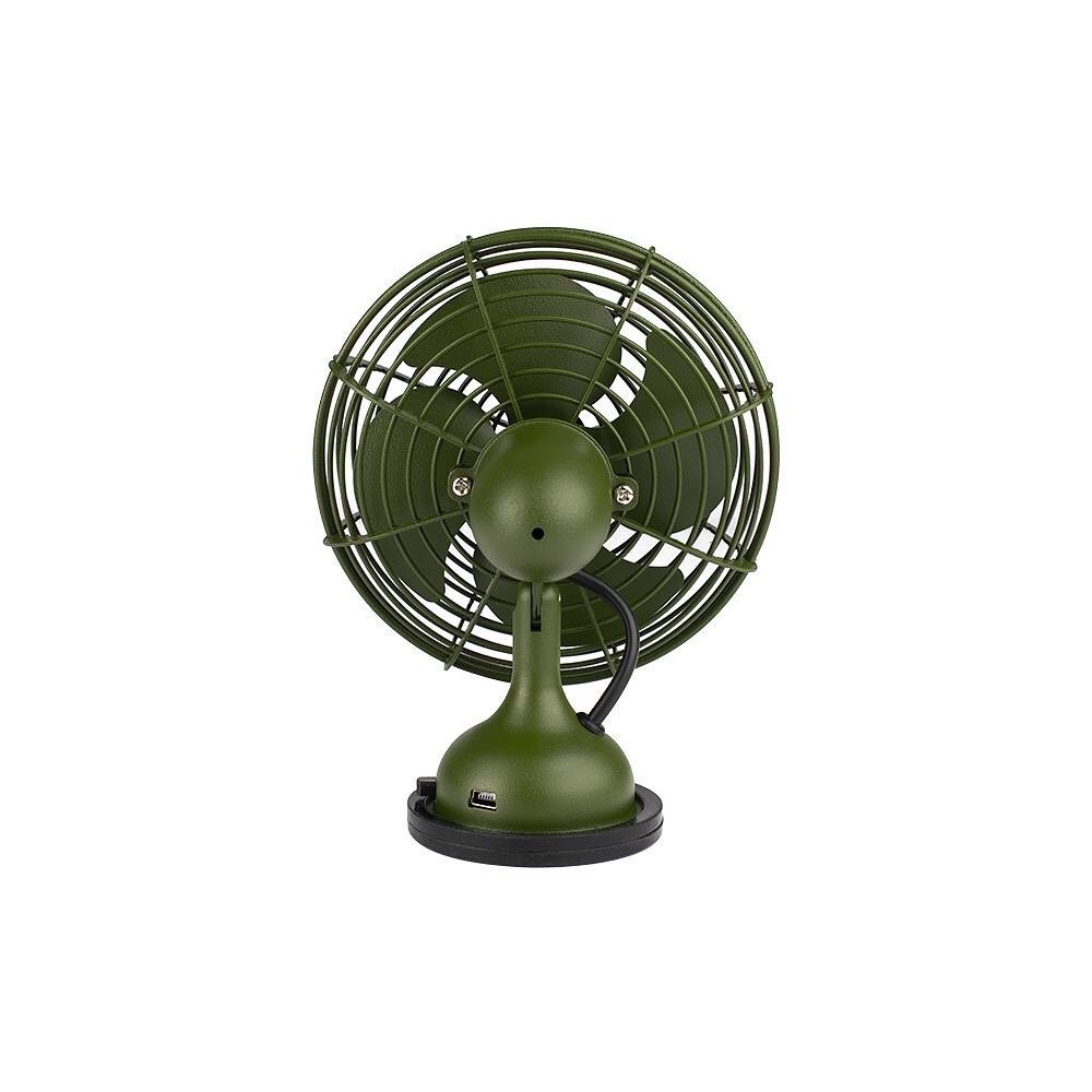 大同 USB 復古紀念 小電扇 消光綠 / 誠品限定 (全新)-細節圖2