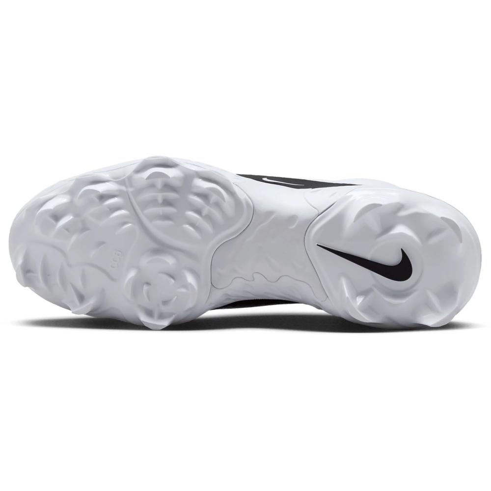 US10.5, 11全新含鞋盒 Nike Alpha Huarache Elite 4 Low MCS棒壘球膠釘 黑/白-細節圖5