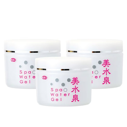 日本製 旅美人 美水泉 溫泉水凝霜 80g3入裝✿-細節圖2