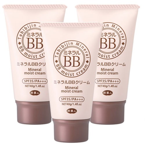 日本製 旅美人 天然礦物BB霜 40g3入裝✿-細節圖2