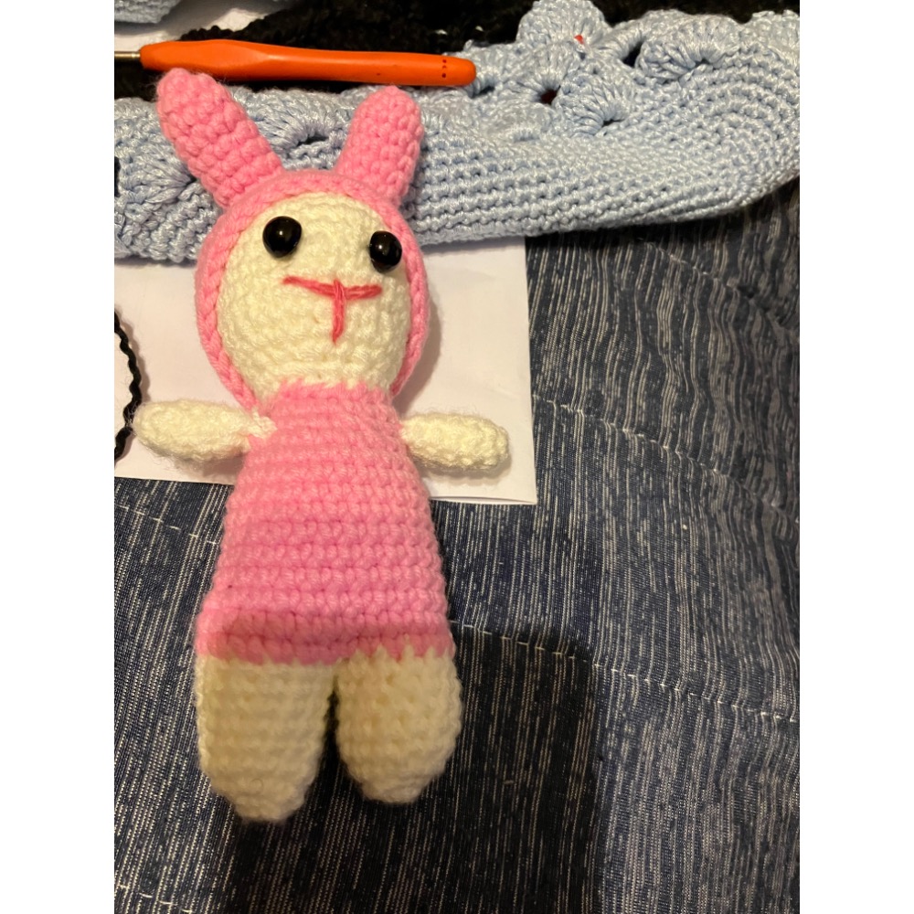 帶帽小兔，可自由穿脫-細節圖2