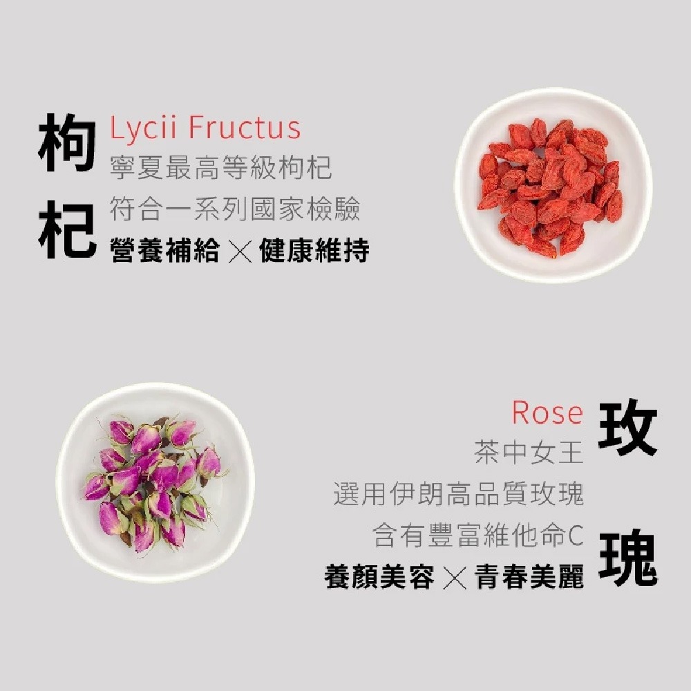 【日悅本草】桂圓紅棗茶｜大份量13g｜桂圓/紅棗/玫瑰/枸杞｜台灣製造｜暖心茶 龍眼福肉漢方草本養生茶包-細節圖3