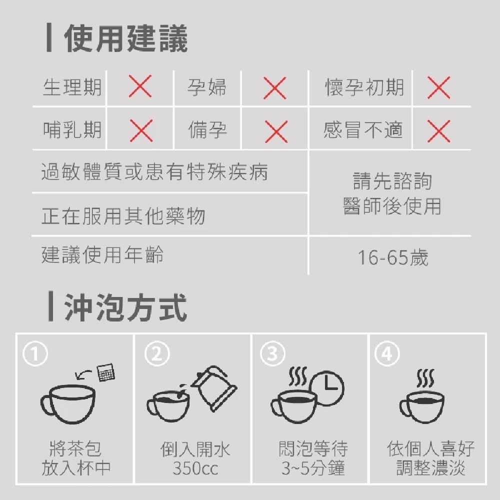 【日悅本草】夜貓熬夜茶｜金銀花/菊花/牛蒡/決明子/枸杞｜退火 使口氣芬芳｜牛蒡茶 金銀花茶｜大份量10g｜漢方養生茶包-細節圖4