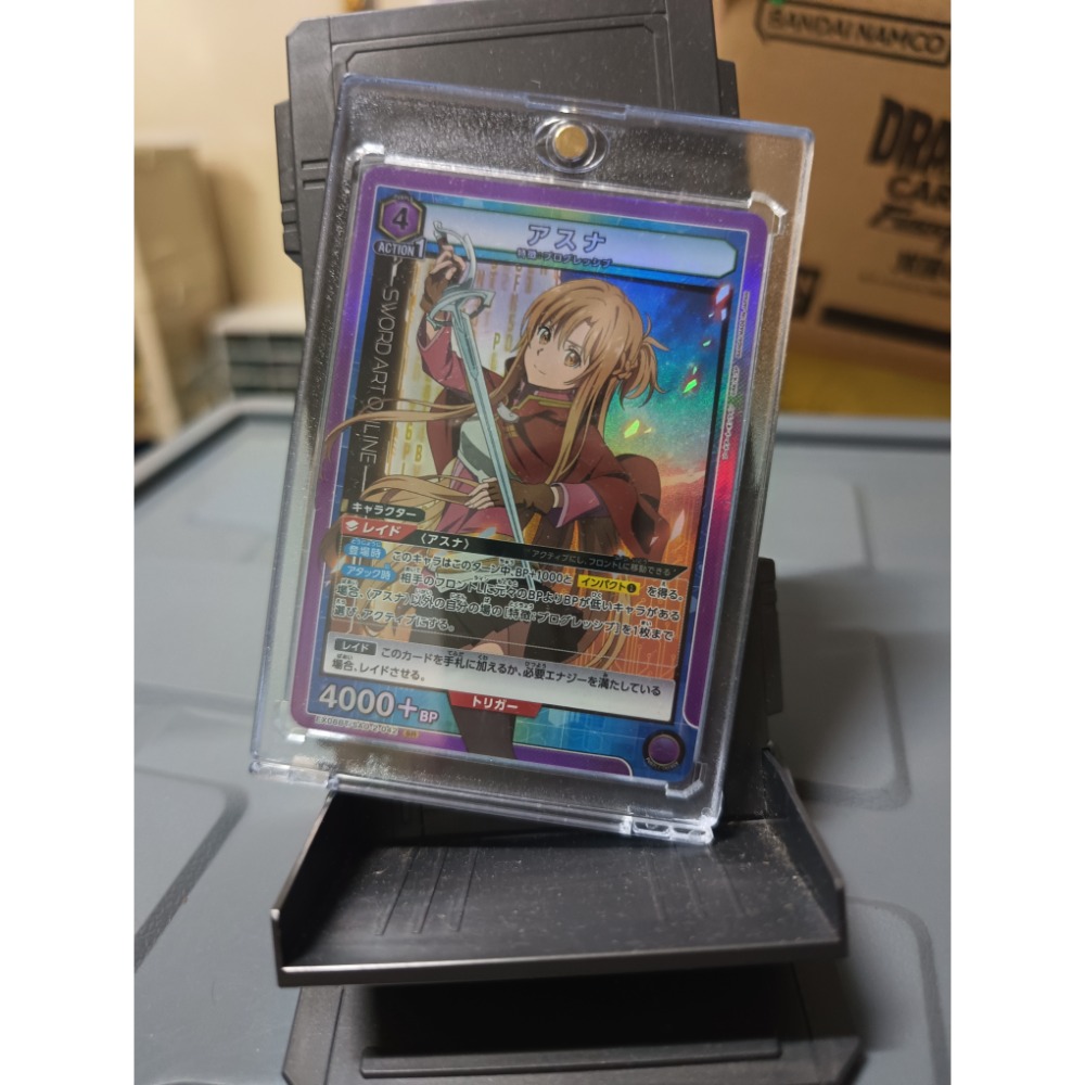 UA 刀劍神域 收藏卡 亞絲娜 桐人 ws-規格圖1