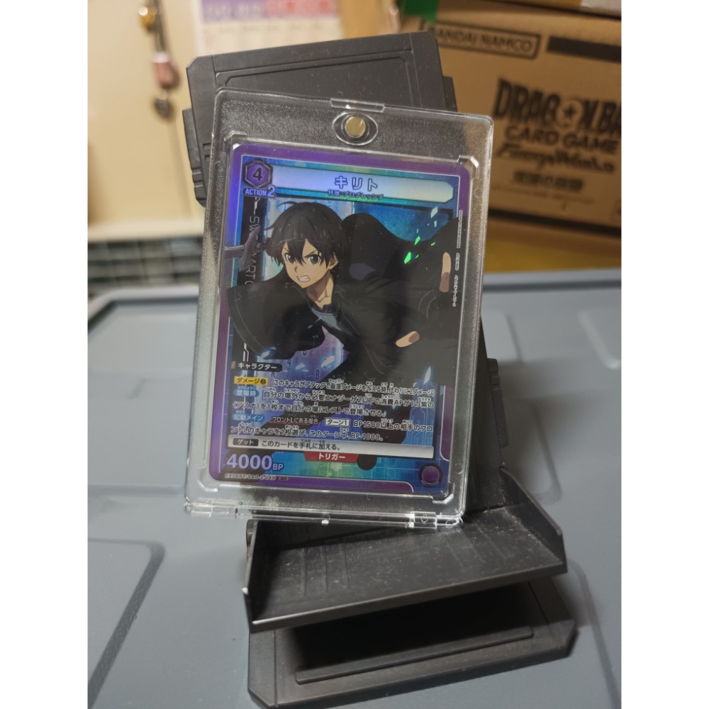 UA 刀劍神域 收藏卡 亞絲娜 桐人 ws-規格圖1