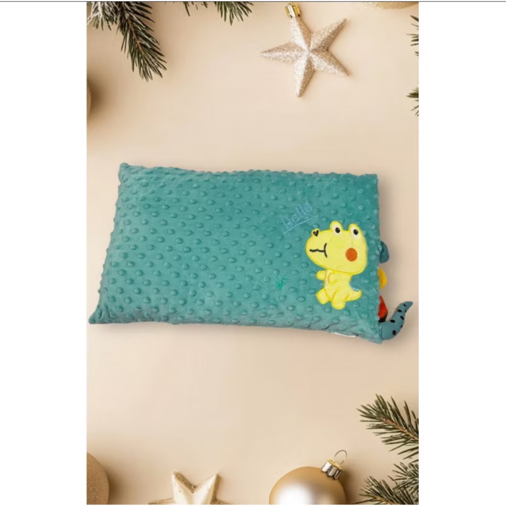 【嚴選家居】兒童3D恐龍豆豆枕安撫枕 現貨兒童枕 幼稚園必備現貨選顏色-規格圖4
