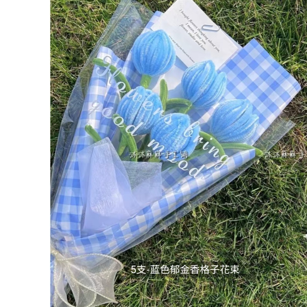 扭扭棒鬱金香花束-規格圖3