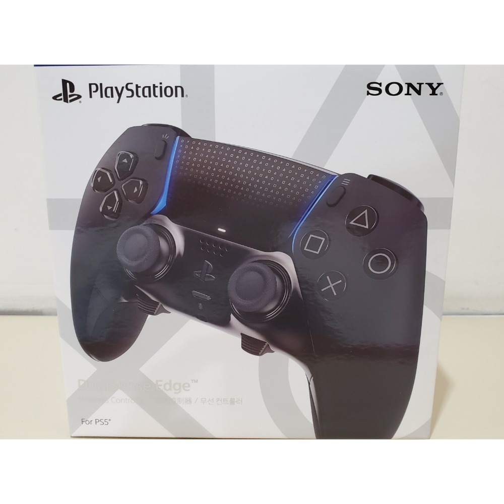 PS5 DualSense Edge 無線控制器 午夜黑 菁英手把 全新未拆 台灣公司貨 保固一年-細節圖2