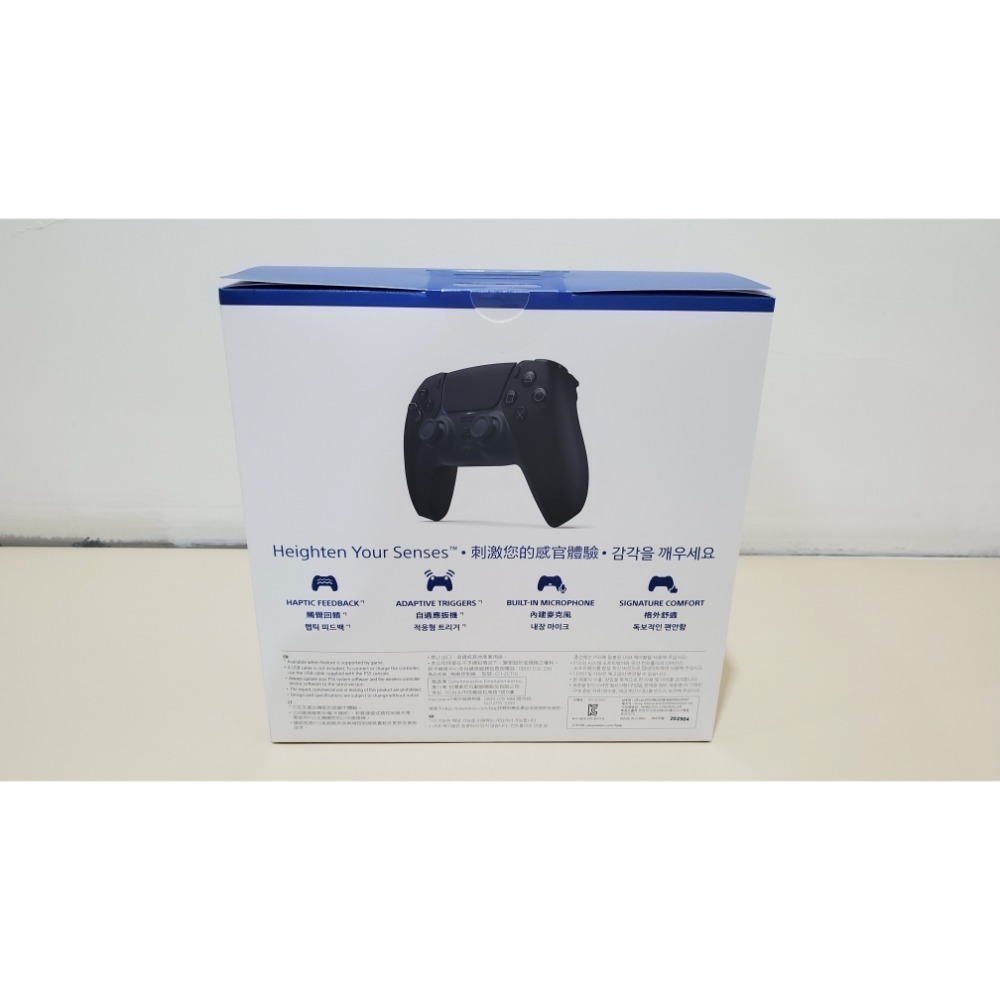 PS5 DualSense 無線控制器 午夜黑 手把 全新未拆 台灣公司貨 保固一年-細節圖3