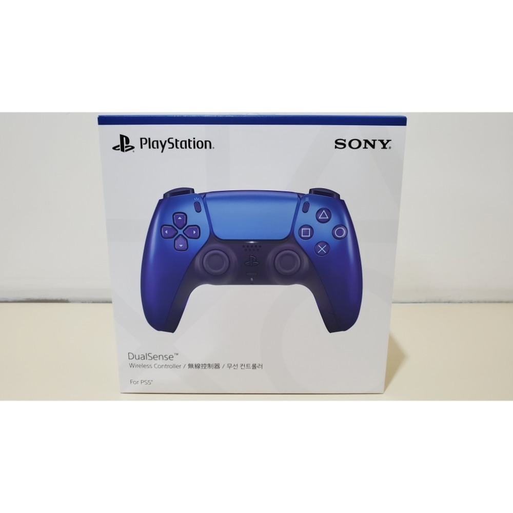 PS5 DualSense 無線控制器 閃耀系列 閃耀靛紫 手把 全新未拆 台灣公司貨 保固一年-細節圖2