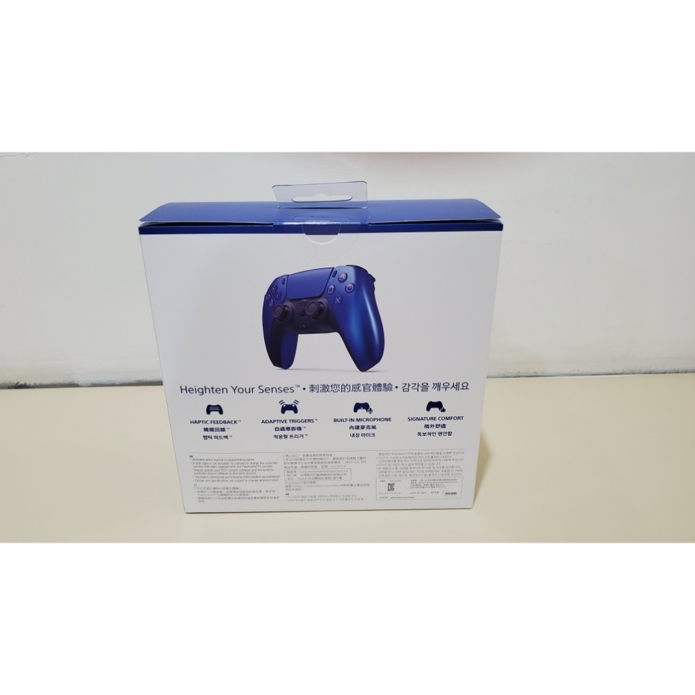 PS5 DualSense 無線控制器 閃耀系列 閃耀靛紫 手把 全新未拆 台灣公司貨 保固一年-細節圖3