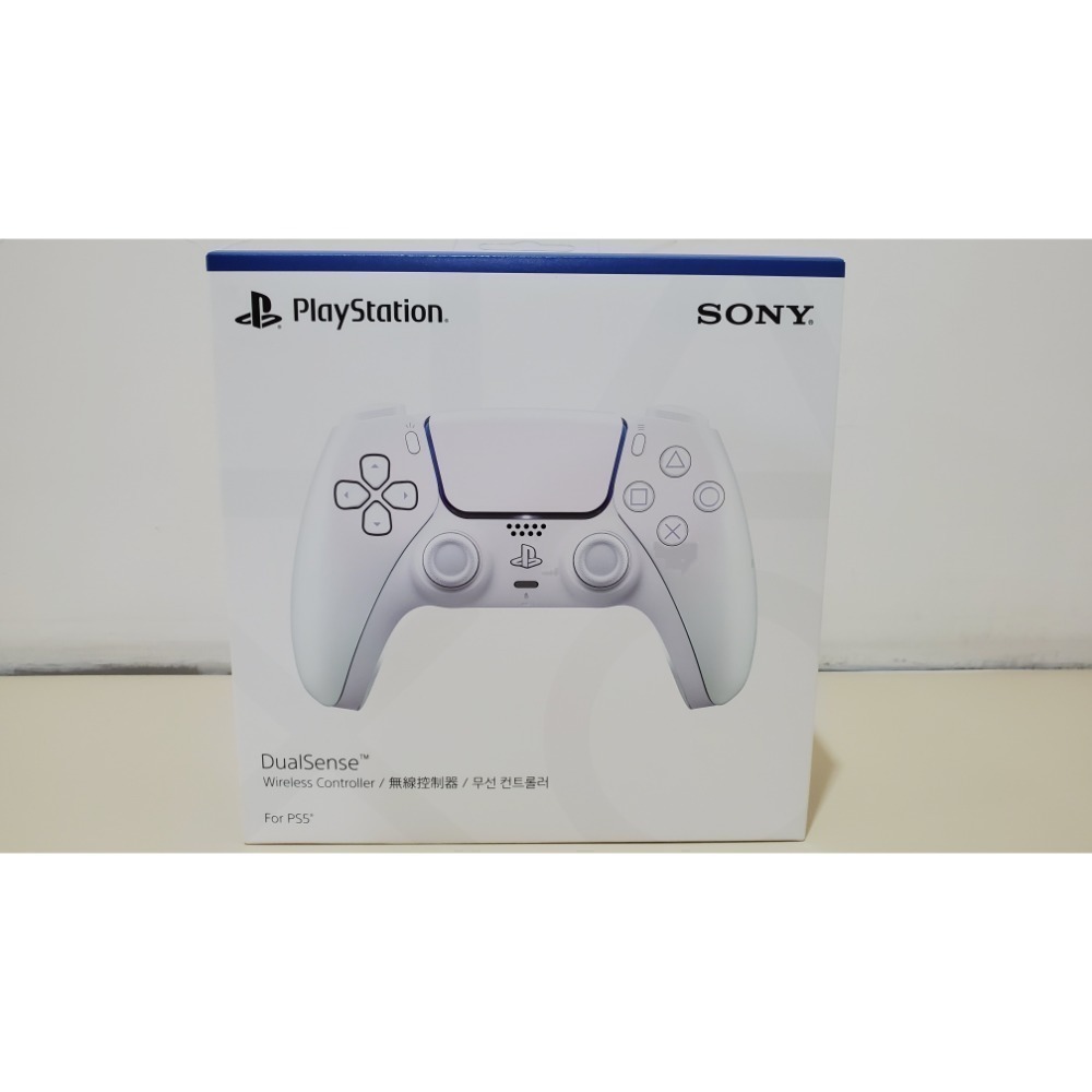 PS5 DualSense 無線控制器 閃耀系列 閃耀珍珠白 手把 全新未拆 台灣公司貨 保固一年-細節圖2