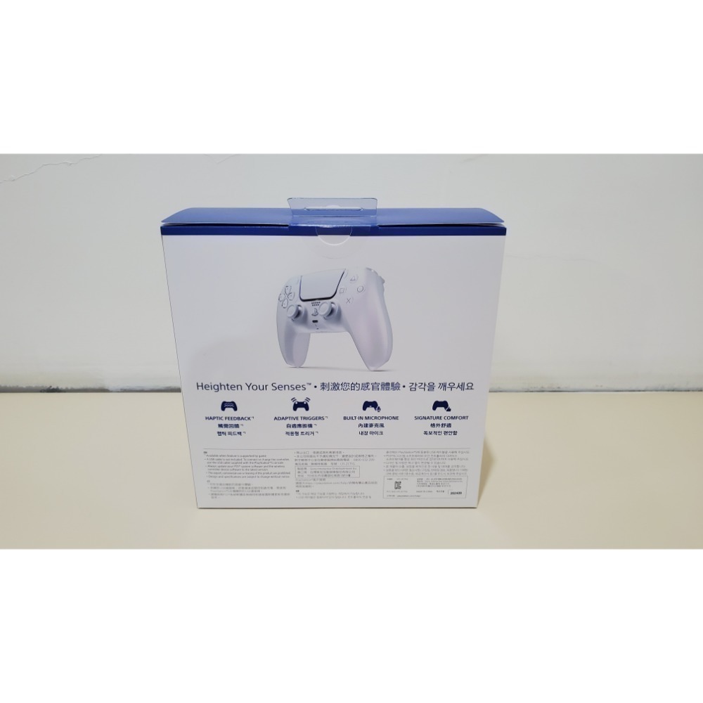 PS5 DualSense 無線控制器 閃耀系列 閃耀珍珠白 手把 全新未拆 台灣公司貨 保固一年-細節圖3