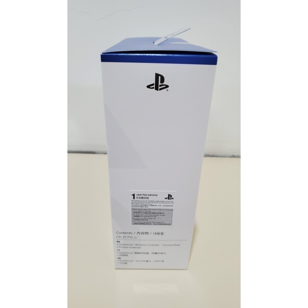PS5 DualSense 無線控制器 閃耀系列 閃耀珍珠白 手把 全新未拆 台灣公司貨 保固一年-細節圖4