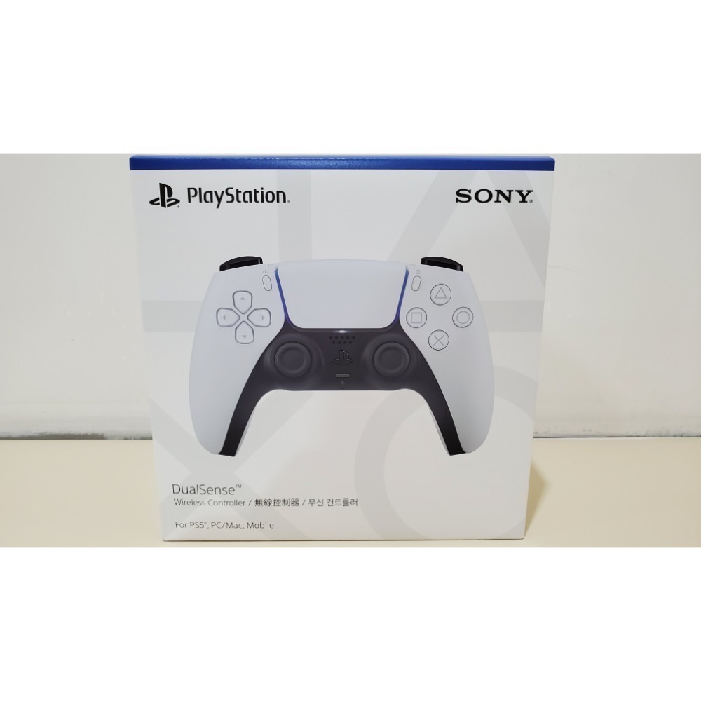 PS5 DualSense 無線控制器 白色 手把 全新未拆 台灣公司貨 保固一年-細節圖2
