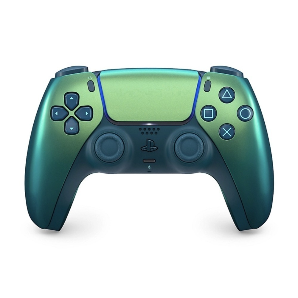 PS5 DualSense 無線控制器 閃耀系列 閃耀青 手把 全新未拆 台灣公司貨 保固一年-細節圖6